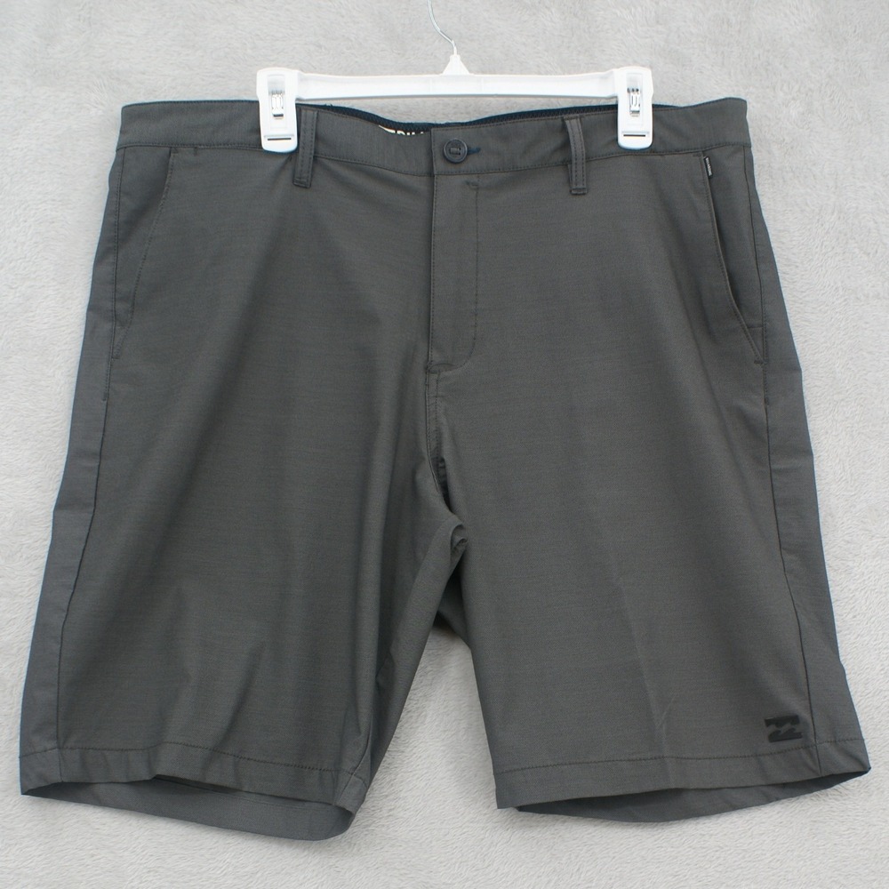 Billabong Crossfire Hybrid Shorts Mens 38 Charcoal Grey Stretch M204NBCT